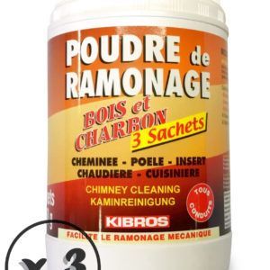 Bûche Ramonage Chimique Kibros - Efficacité et Polyvalence