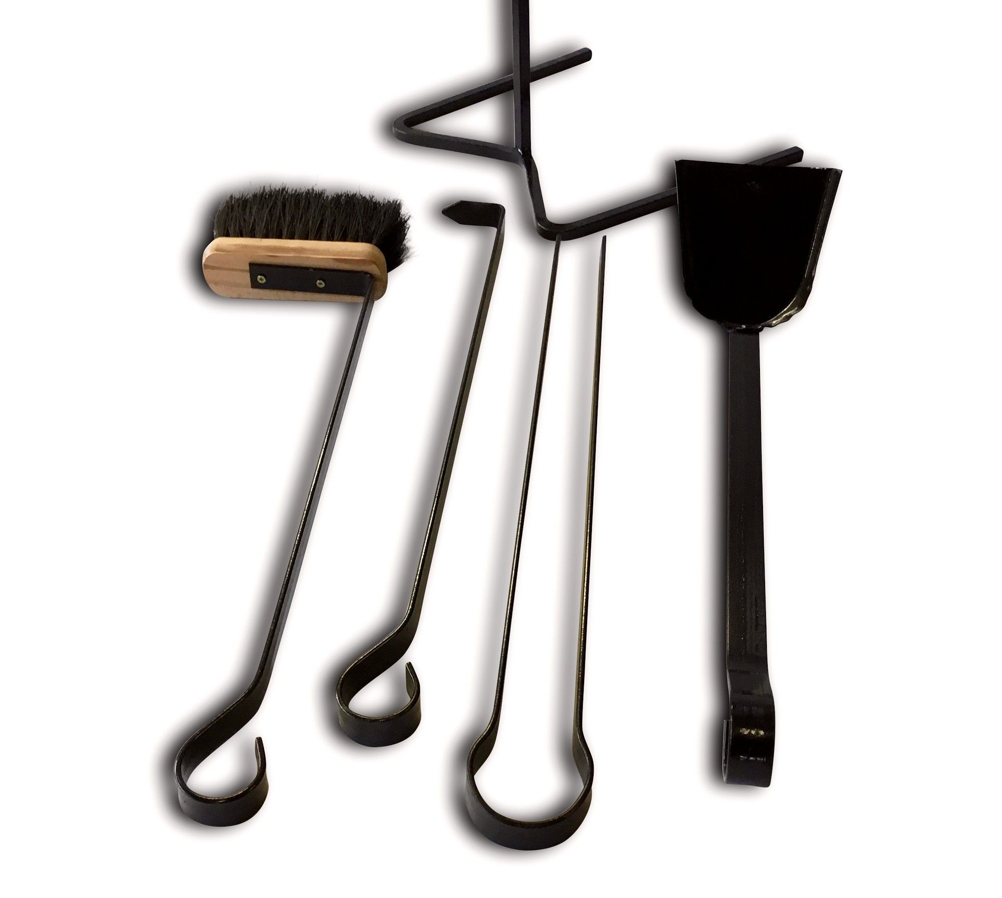 Set de 4 outils pour l'entretien de la cheminée