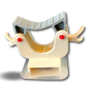 Alternative view of Boîte 3 supports accroche balai mural | Crochets latéraux | Fixation adhésive