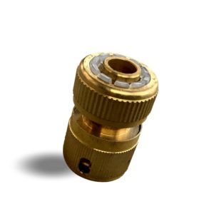 Gupbes 1/4 pouce connecteur de tuyau d'arrosage robinet séparateur de tuyau  adaptateur en laiton robuste 2 voies 