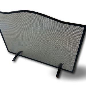 Alternative view of Protection pare-feu pare-flamme | Chapeau gendarme | Acier thermolaqué