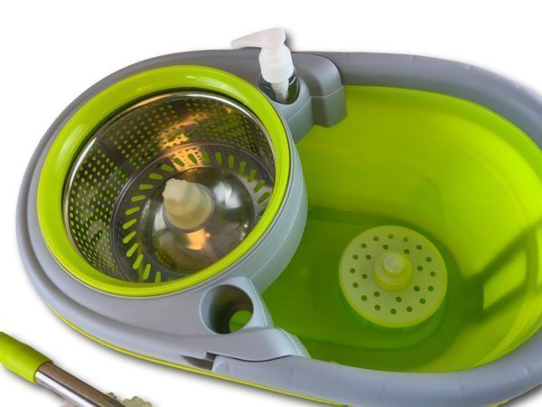 Seau essoreur easy mop | recharge | Lave et séche le sol | Disque rotatif