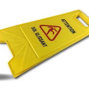 Alternative view of Panneau signalisation sol glissant