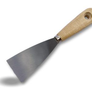 Trousse couteaux de carrossier, 5 spatules japonaises pour mastic enduit + mini  cale caoutchouc + cale caoutchouc à poncer carrosserie, Acier poli, Largeurs 25-50-80-100-120 mm