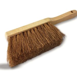 Alternative view of Balayette brosse en fibres naturelles de coco version courte