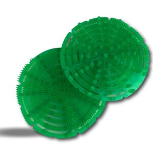 Alternative view of Pack de 2 écrans urinoir anti splash | Ø 17 cm | Parfum Pomme Cannelle | Désodorisant