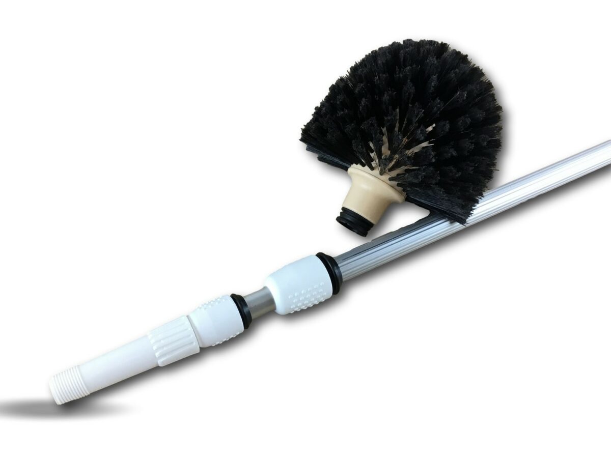 Tête de loup avec manche télescopique 