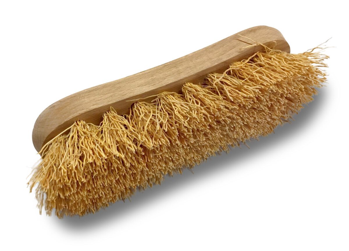 Brosse à récurer en chiendent