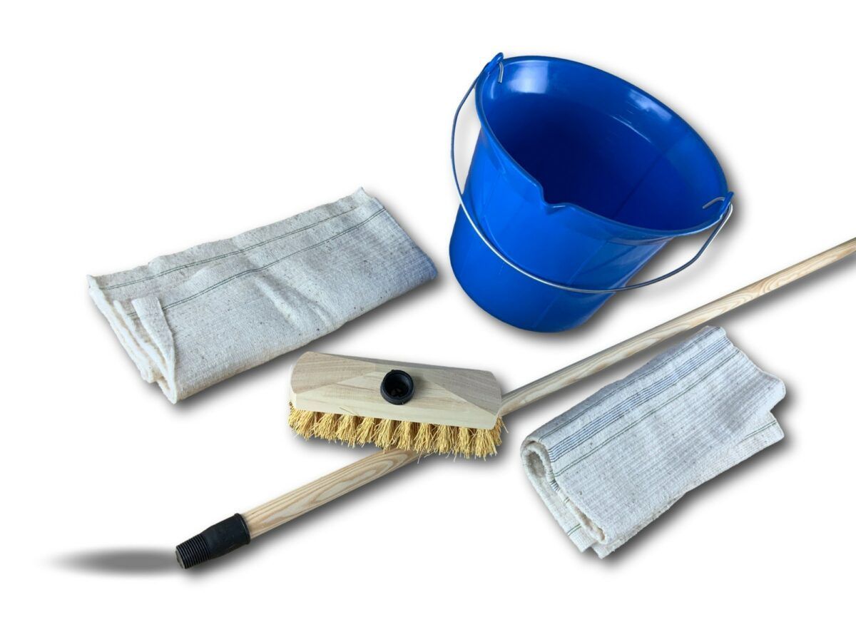 Ensemble pour récurer