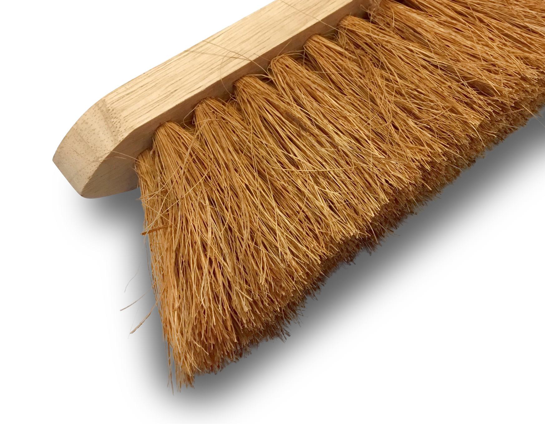 Balayette brosse en fibres naturelles de coco version longue
