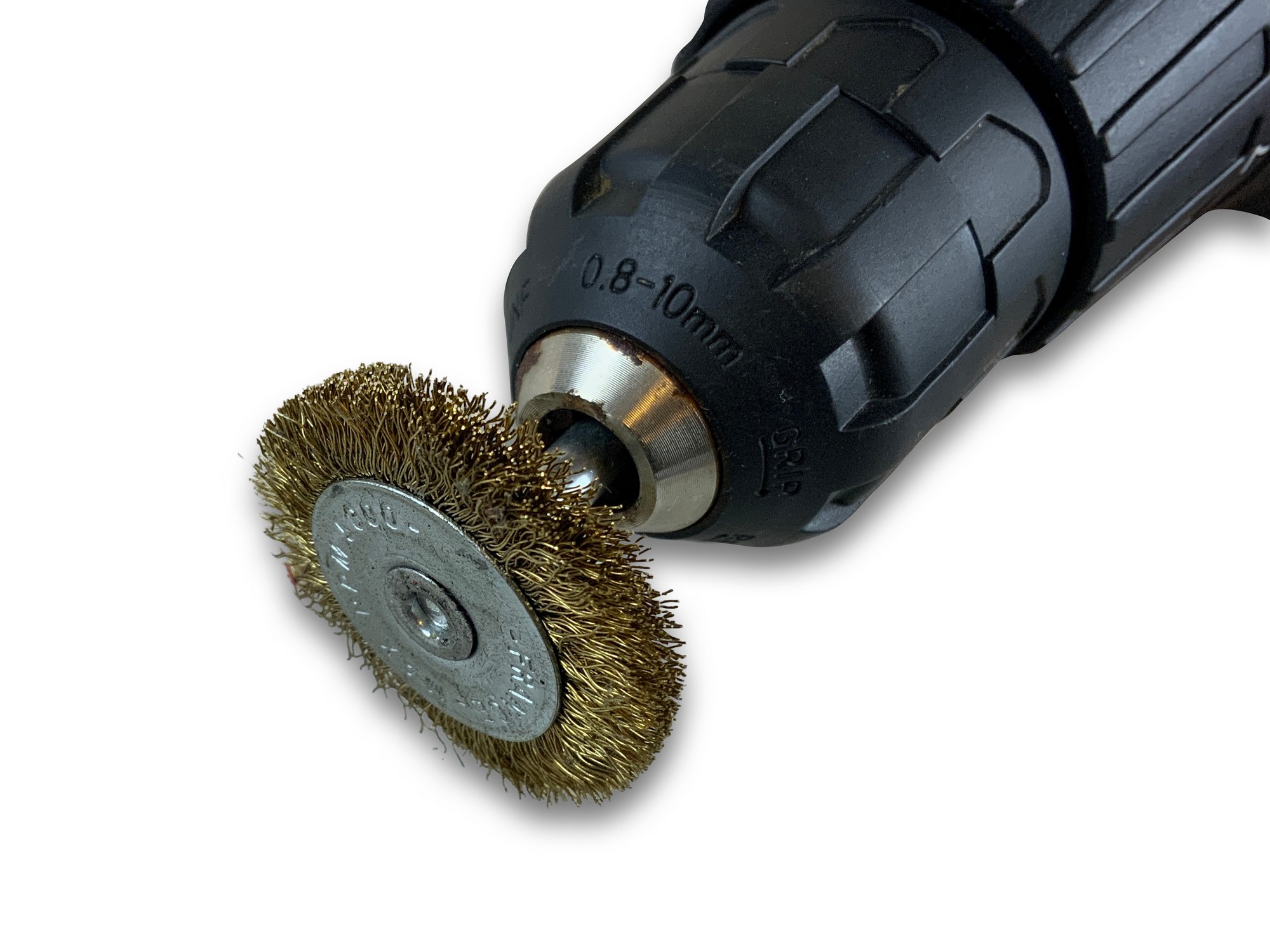 Tige de brosse circulaire à fils en acier au carbone Dremel 428-02 pour  outil rotatif, 3/4 po, paq. 2