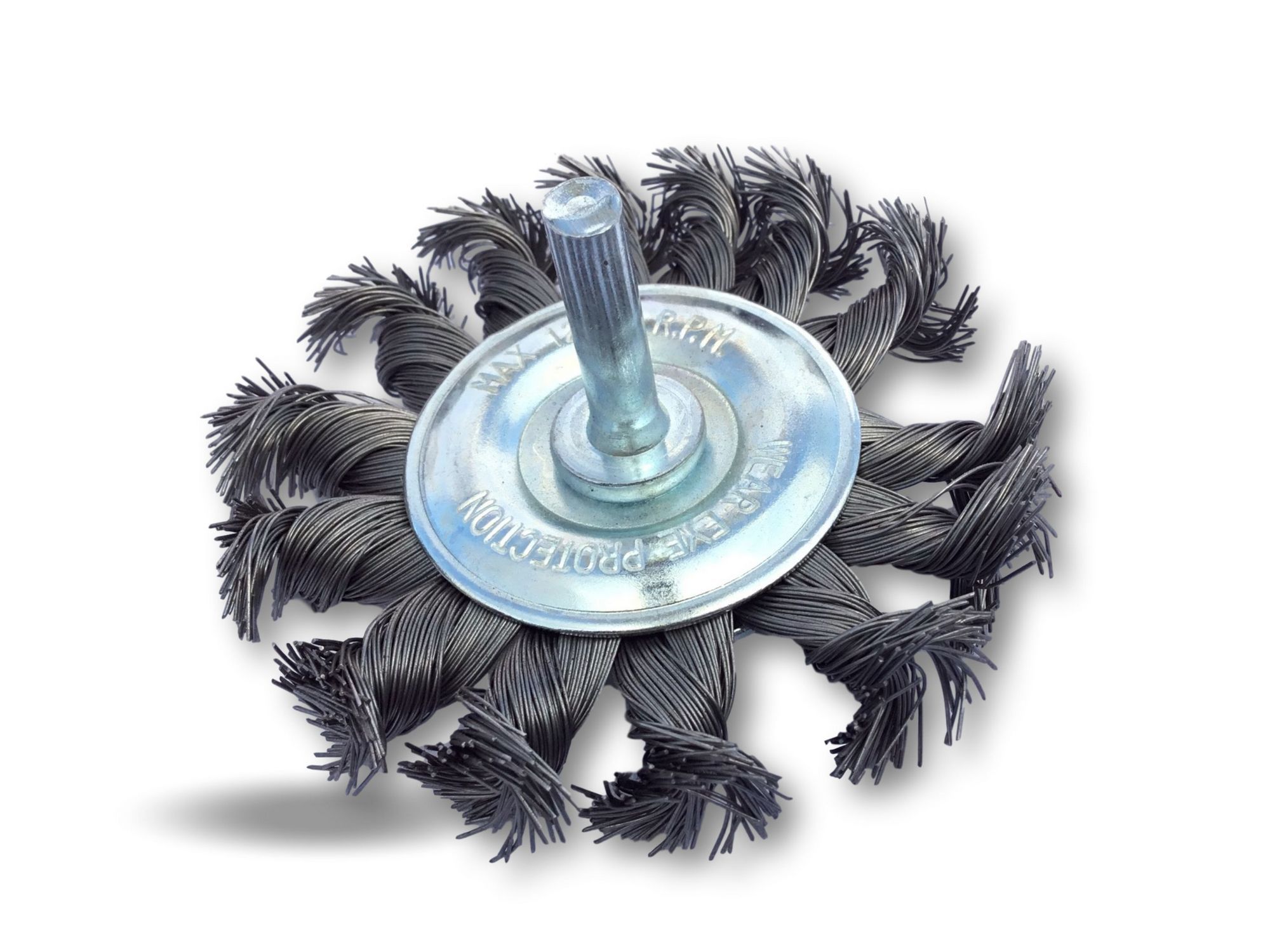 brosse metallique torsadé