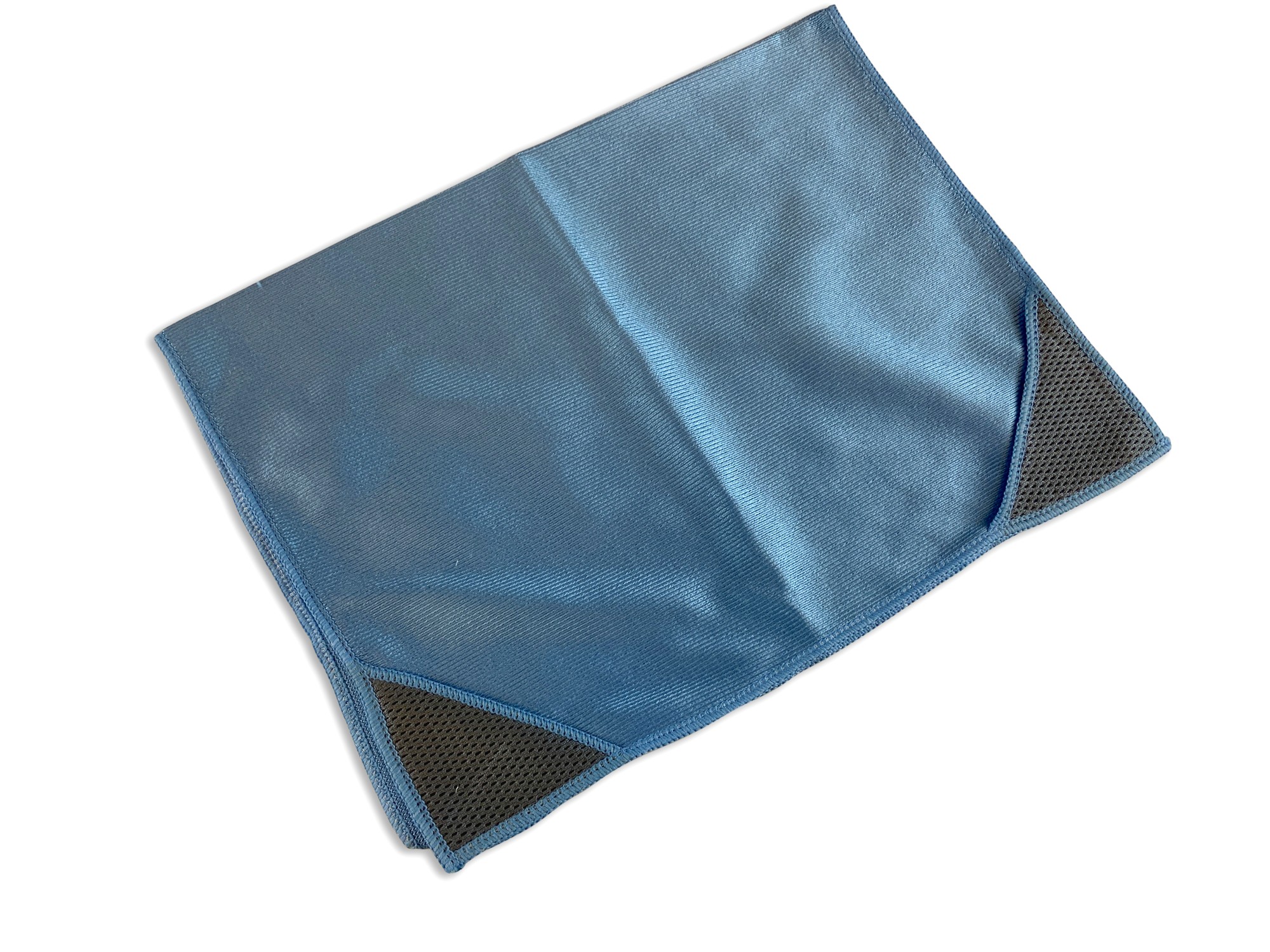 Chiffon micro-fibre à poches grattoir pour laveur de vitre