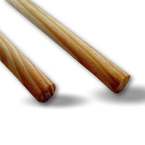 Alternative view of Manche à balai bois lisse | Balais sans douille | Ø 24 mm | 1,20 mètre