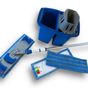 Alternative view of Kit Lave Sol Pro | 3 Franges Micro | Manche 3,80m | Seau Double