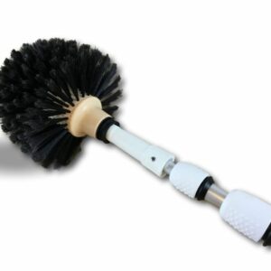 Tête de loup balai brosse boule | Manche télescopique aluminium - Quantité x 1, Manche 5,50 m