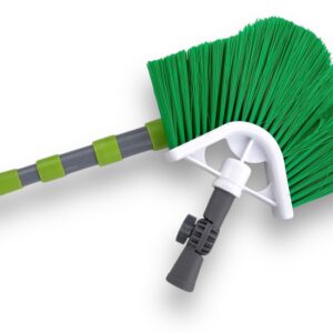 Alternative view of Balai d’angle multipositions avec manche télescopique 1,25 à 3,60 m