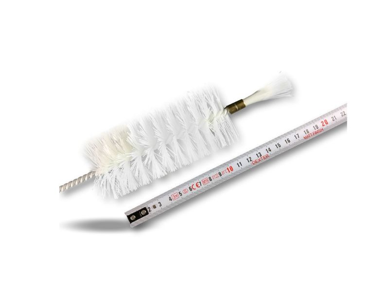 Goupillon litre | Ø 5,5 cm | Tige acier torsadé | Brosse nylon | Embout bottelé – Image 7