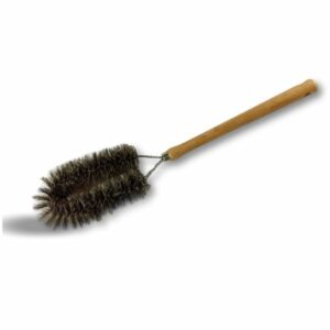Goupillon persienne double | Soie grise | Diamètre 5 cm | Brosse 18 cm