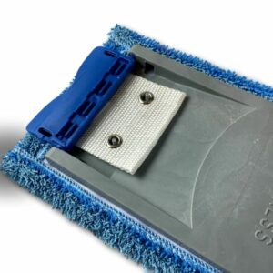 Alternative view of Serpillière pour balai Easy press | Frange micro easy à languette avec oeillets 40 cm