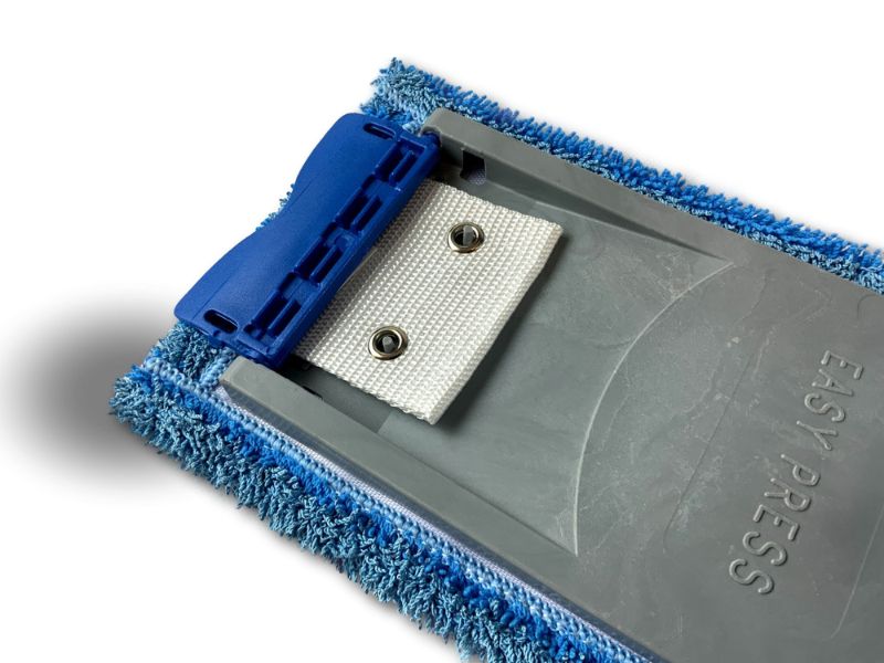 Serpillière pour balai Easy press | Frange micro easy à languette avec oeillets 40 cm – Image 2