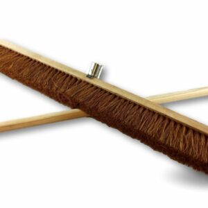 Alternative view of Balai d'atelier type cantonnier - Piste Extérieur - Fibres de coco naturel