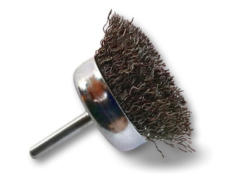 Brosses rotatives coupe sur tige | Acier dur