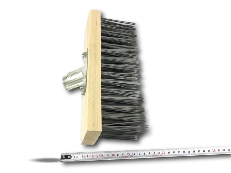 Balai De Cantonnier Avec Racloir Métallique Pelle Aluminium