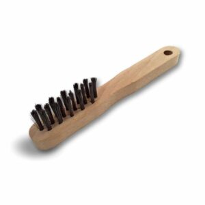 Alternative view of Brosse métallique à bougie | Manche ergonomique bois