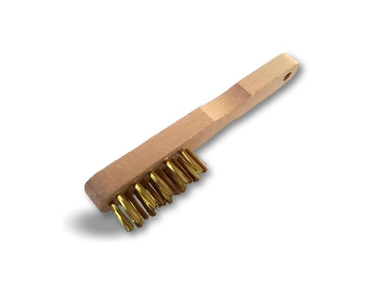 Brosse métallique à bougie | Manche ergonomique bois – Image 9