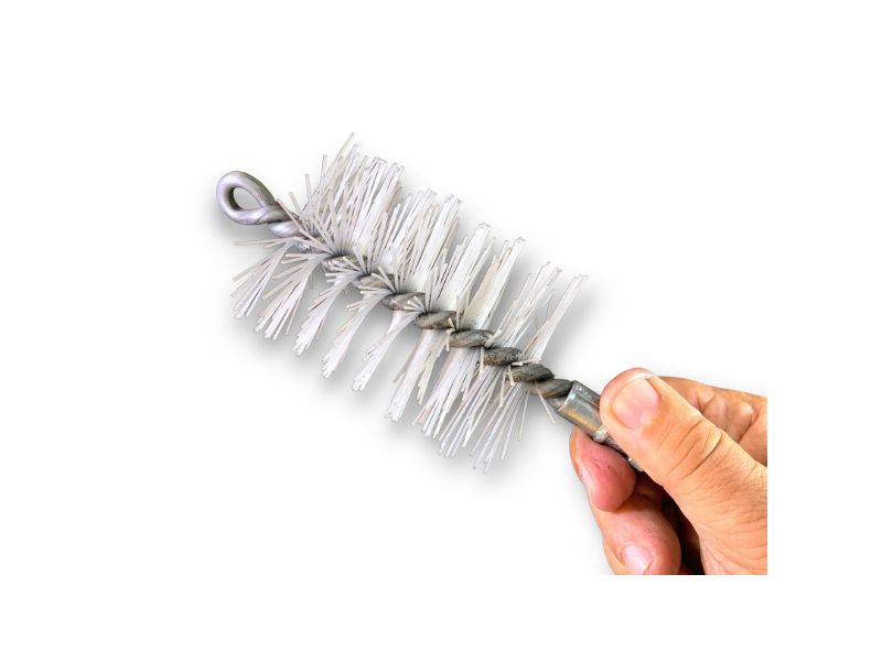 Brosse à tube PRO NYLON Ø 25 à 140 mm | Raccord M12*175 femelle – Image 6