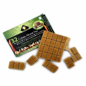 Alternative view of Cubes allume-feu pour cheminées | Barbecues feux de camp fours à bois poêle