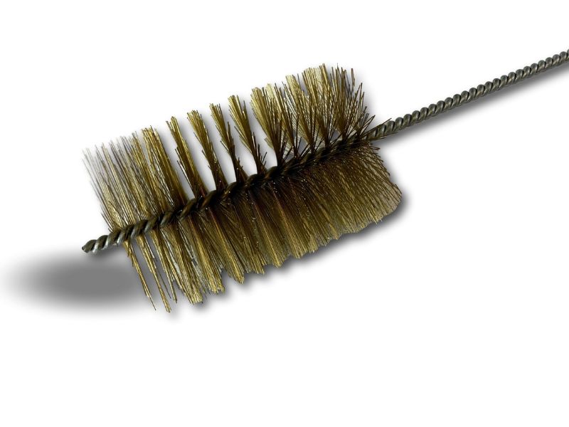 Goupillon chauffage carneau | Fil acier rond garnissage 100 mm | Longueur 1 m – Image 2