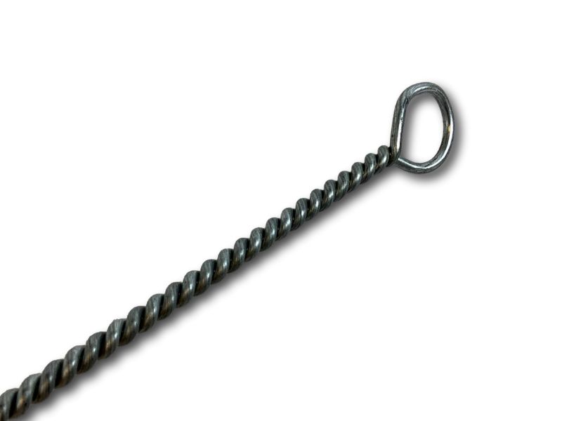 Goupillon chauffage carneau | Fil acier rond garnissage 100 mm | Longueur 1 m – Image 4