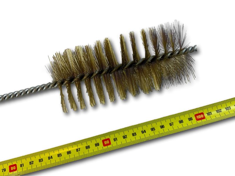 Goupillon chauffage carneau | Fil acier rond garnissage 100 mm | Longueur 1 m – Image 5