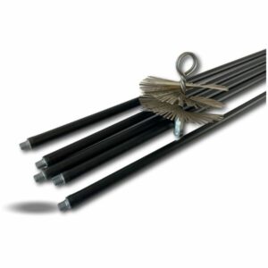 Alternative view of Kit ramonage classique conduit non gainé | Hérisson acier | 5*1,4m | 5 cannes