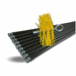 Alternative view of Kit ramonage classique conduit gainé | Hérisson synthétique | 9 cannes | 9*1,4m