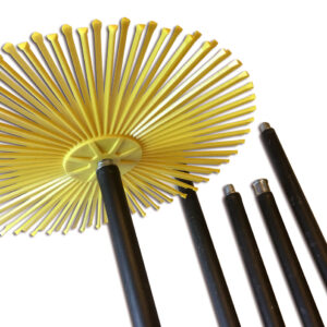 Kit de ramonage économique conduits gainés | Brosse hérisson synthétique