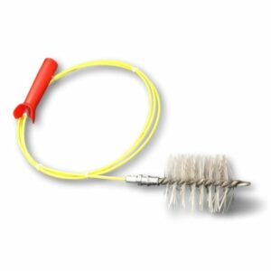 Kit ramonage poêle à pellet granules bois | Hérisson synthétique 80 mm