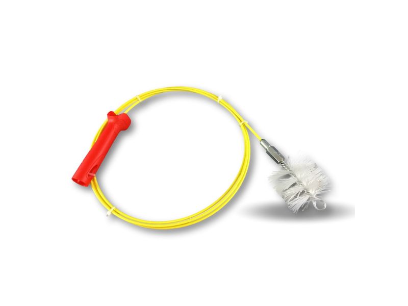 Kit ramonage poêle à pellet granules bois | Hérisson synthétique 80 mm – Image 5