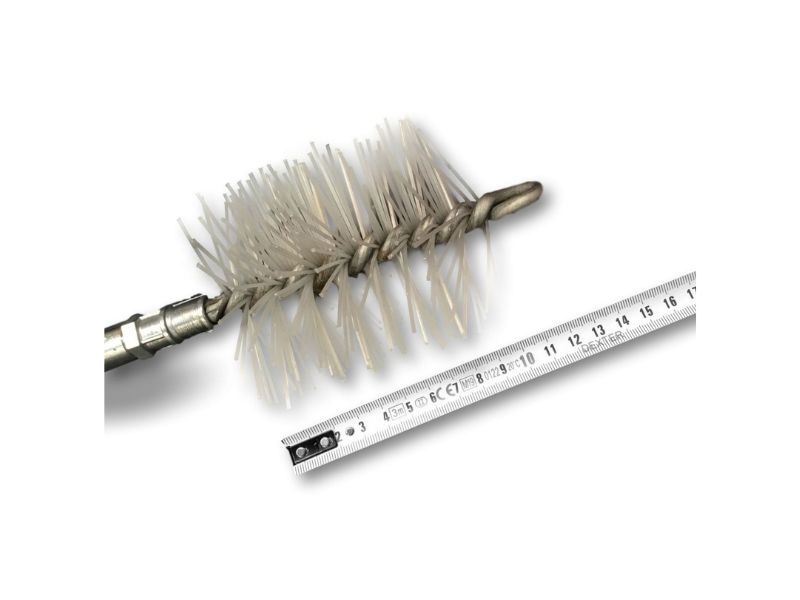 Kit ramonage poêle à pellet granules bois | Hérisson synthétique 80 mm – Image 7