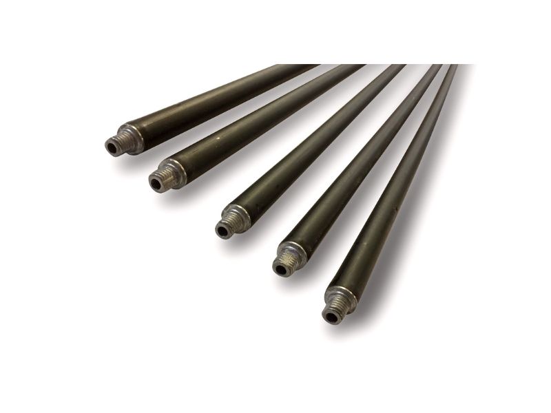 Kit cannes de curage canalisations | Ø 45 à 100 mm | Cannes noires 6,60 m | 3 accessoires – Image 9