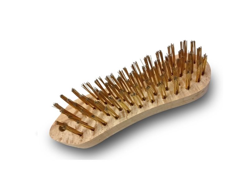 Brosse à main métallique | Type violon | Différents matériaux – Image 4