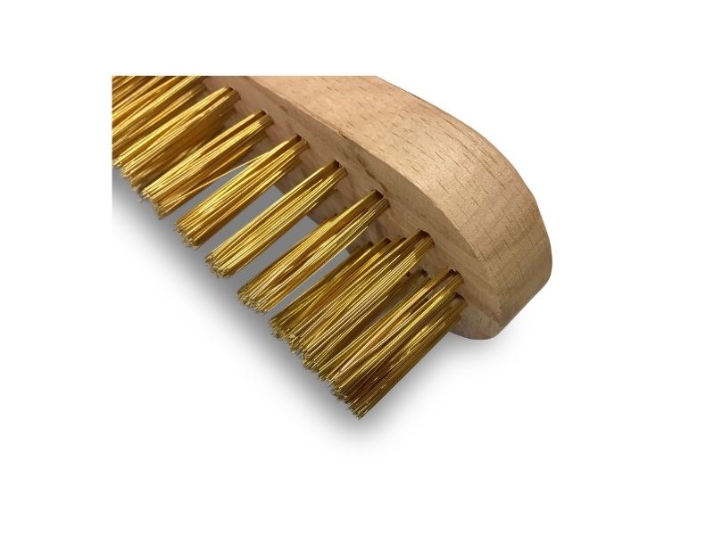 Brosse à main métallique | Type violon | Différents matériaux – Image 3