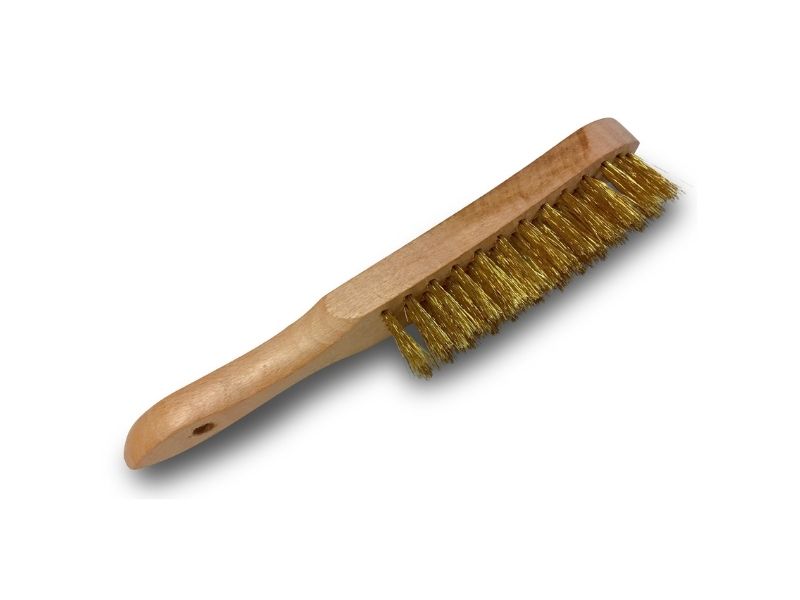 Brosse métallique à main | Type soudeur | Manche ergonomique bois