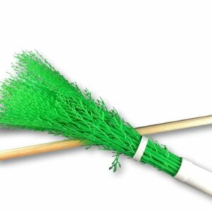 Alternative view of Balai bouleau synthétique balayage de rue | Type balai sorcière