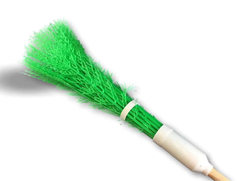 Balai bouleau synthétique balayage de rue | Type balai sorcière – Image 3