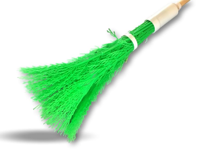 Balai bouleau synthétique balayage de rue | Type balai sorcière – Image 5