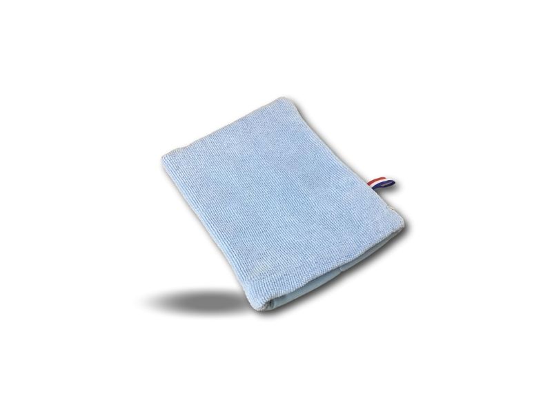 Gant duo micro fibre | Face lisse pour séchage | Face bouclée pour nettoyage – Image 2