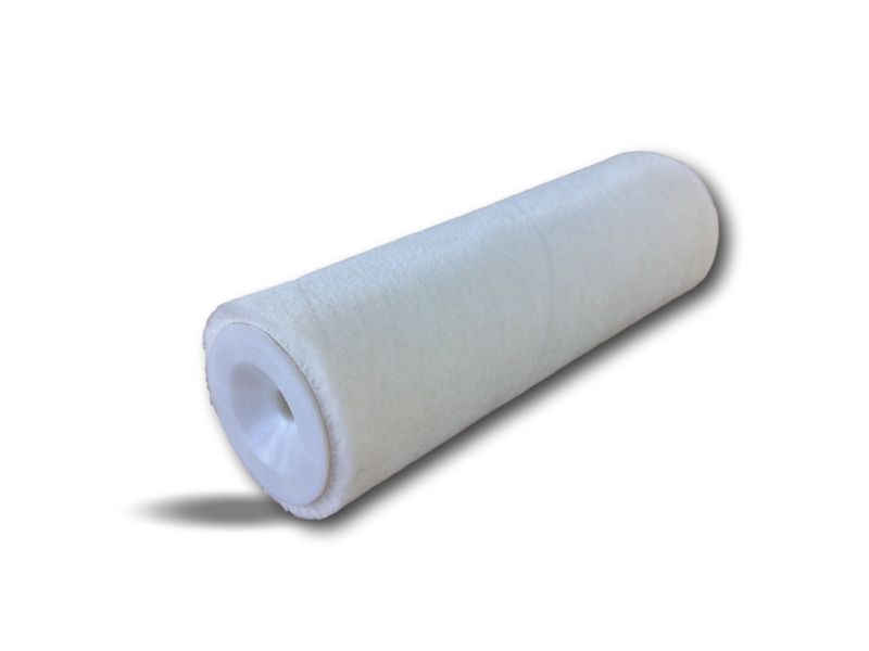 Manchon à clip | Laqueur velours | Largeur 180 mm | Axe Ø 8 mm